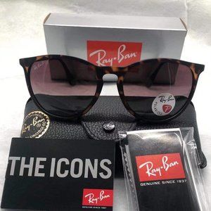 Ray-Ban 4171 Brown Polarized Tortoiseshell 54mm